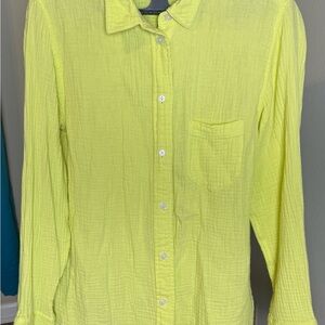 J. Crew Classic Lime Shirt